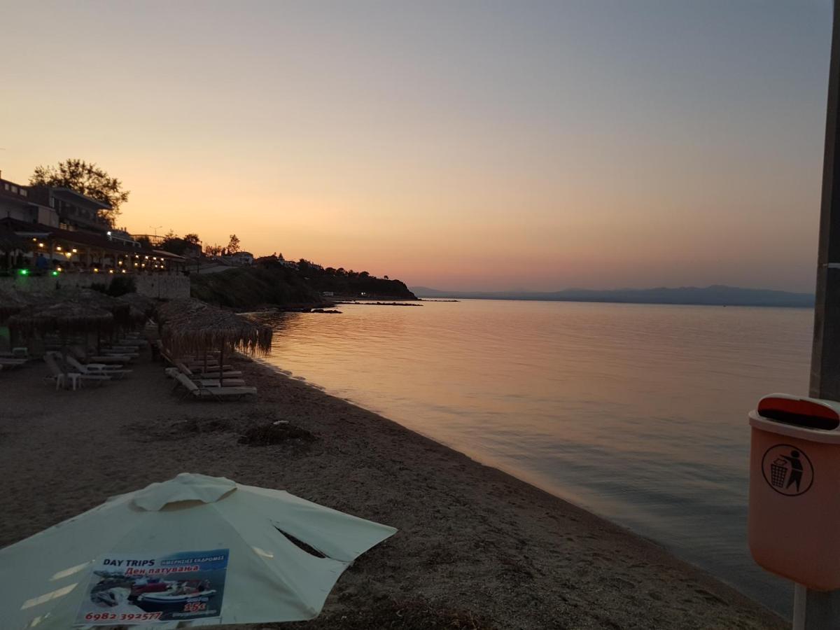 Néa Fókaia Halkidiki Rooms מראה חיצוני תמונה